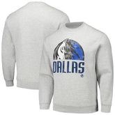 NBA - Dallas Mavericks Stadium Essentials Unisex Hometown Pullover Sweatshirt - Heather Gray