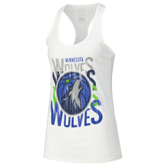 NBA - Minnesota Timberwolves Stadium Essentials Women's Dedication Tank Top - White