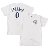 Erling Haaland Manchester City 1863FC Youth Player T-Shirts - White