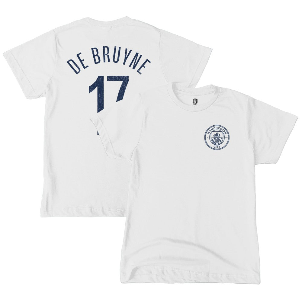 Kevin De Bruyne Manchester City 1863FC Youth Player T-Shirts - White