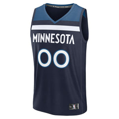 Fanatics - Minnesota Timberwolves Fastbreak Custom Jersey - Icon Edition - Navy