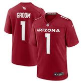 Number 1 Groom Arizona Cardinals Game Jersey Cardinal - Nike