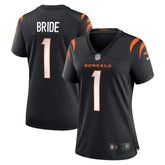 Number 1 Bride Cincinnati Bengals Women's Game Jersey Black - Nike