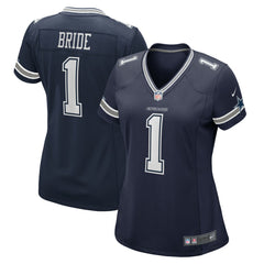 Number 1 Bride Dallas Cowboys Women's Game Jersey Navy - Nike