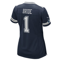 Number 1 Bride Dallas Cowboys Women's Game Jersey Navy - Nike