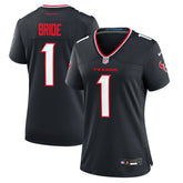 Number 1 Bride Houston Texans Women's Game Jersey Navy - Nike