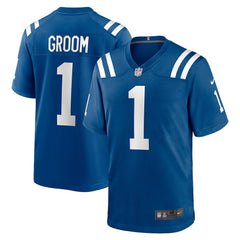 Number 1 Groom Indianapolis Colts Game Jersey Royal - Nike