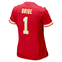 Number 1 Bride Kansas City Chiefs Women's Game Jersey Red - Nike