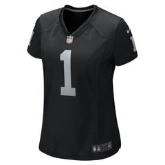 Number 1 Bride Las Vegas Raiders Women's Game Jersey Black - Nike