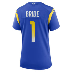 Number 1 Bride Los Angeles Rams Women's Game Jersey Royal - Nike