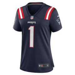 Number 1 Bride New England Patriots Women's Game Jersey Navy - Nike