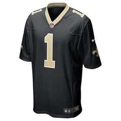 Number 1 Groom New Orleans Saints Game Jersey Black - Nike