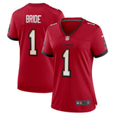 Number 1 Bride Tampa Bay Buccaneers Women's Game Jersey Red - Nike