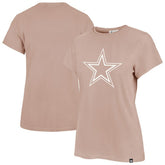 Dallas Cowboys '47 Women's Premier Frankie T-Shirt Light Pink - 47 brand