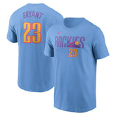 Kris Bryant Colorado Rockies Nike 2025 City Connect Fuse Name & Number T-Shirt discount