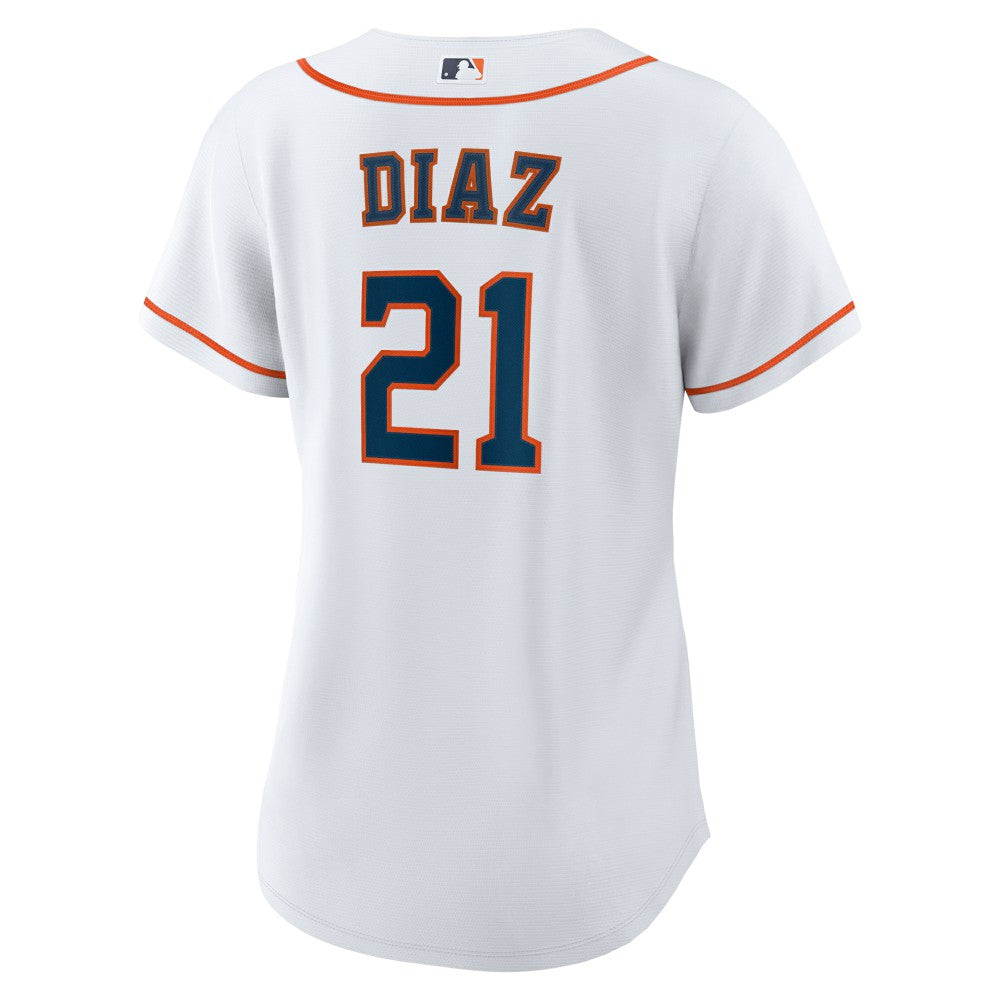 Yainer Diaz Houston Astros Nike Women's Home Replica Jersey - White | MLB Jerseys