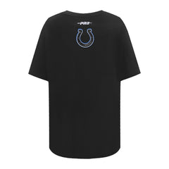 Indianapolis Colts Pro Standard Women's Indiana Nights Colts Oversized T-Shirt Black - NFL