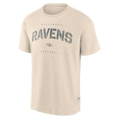 Baltimore Ravens Elements Weathered Tonal Future Ground T-Shirt Cream - Fanatics