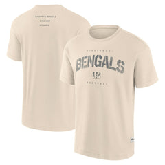 Cincinnati Bengals Elements Weathered Tonal Future Ground T-Shirt Cream - Fanatics