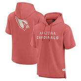 Arizona Cardinals Elements Future Ground Lettering Short Sleeve Pullover Hoodie Red - Fanatics