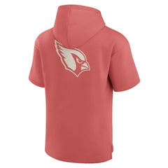 Arizona Cardinals Elements Future Ground Lettering Short Sleeve Pullover Hoodie Red - Fanatics