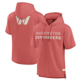 Washington Commanders Elements Future Ground Lettering Short Sleeve Pullover Hoodie Red - Fanatics