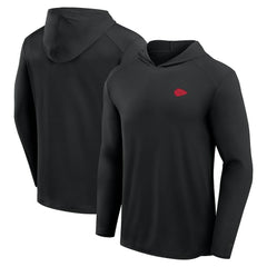 Kansas City Chiefs Front Office Power Mono Long Sleeve Hoodie T-Shirt Black - Fanatics