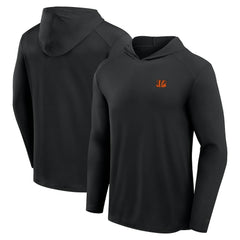 Cincinnati Bengals Front Office Power Mono Long Sleeve Hoodie T-Shirt Black - Fanatics