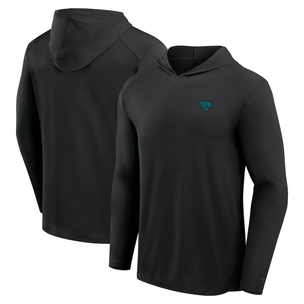 Jacksonville Jaguars Front Office Power Mono Long Sleeve Hoodie T-Shirt Black - Fanatics