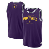 Minnesota Vikings Elements Future Ground Jersey Tank Top Purple - Fanatics