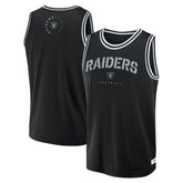 Las Vegas Raiders Elements Future Ground Jersey Tank Top Black - Fanatics
