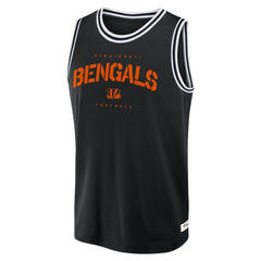Cincinnati Bengals Elements Future Ground Jersey Tank Top Black - Fanatics