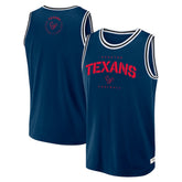 Houston Texans Elements Future Ground Jersey Tank Top Navy - Fanatics