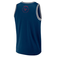 Houston Texans Elements Future Ground Jersey Tank Top Navy - Fanatics