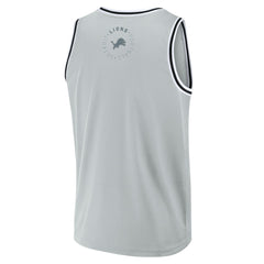 Detroit Lions Elements Future Ground Jersey Tank Top Silver - Fanatics