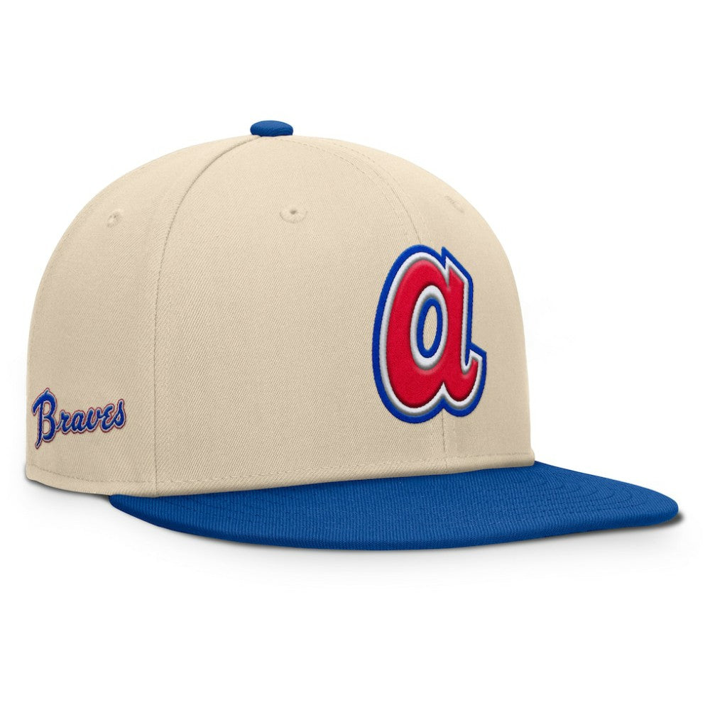 Atlanta Braves Fanatics Cooperstown Collection Bounder Snapback Hat discount