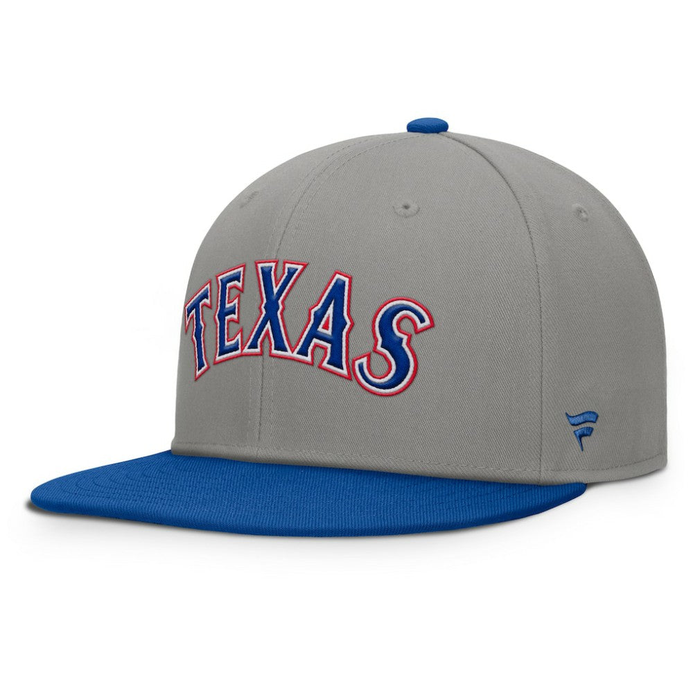 Texas Rangers Fanatics Clubhouse Dugout Fitted Hat Lifestyle