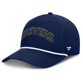 Milwaukee Brewers Fanatics Clubhouse Foul Ball A-Frame Adjustable Hat discount