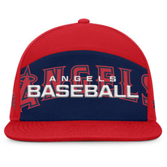 Los Angeles Angels Fanatics Clubhouse Splitter Snapback Hat Clearance