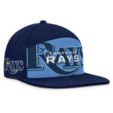 Tampa Bay Rays Fanatics Clubhouse Splitter Snapback Hat On Sale