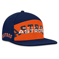 Houston Astros Fanatics Clubhouse Splitter Snapback Hat Lifestyle