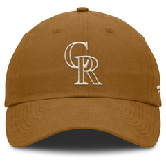 Colorado Rockies Fanatics Act Natural Chopper Adjustable Hat On Sale