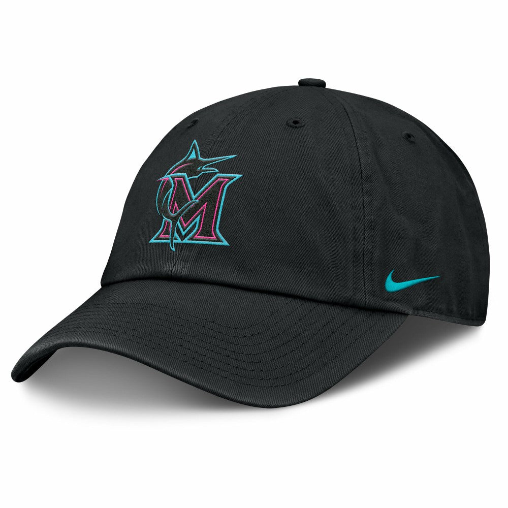 Miami Marlins Nike Unisex 2025 City Connect Club Adjustable Hat On Sale