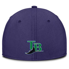 Tampa Bay Rays Nike Rise Swoosh Performance Flex Hat Lifestyle