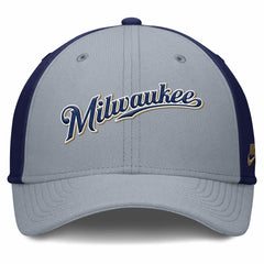 Milwaukee Brewers Nike Rise Swoosh Performance Flex Hat Sale