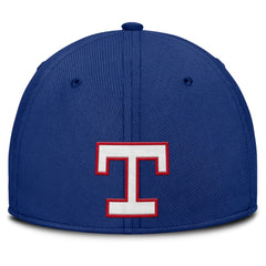 Texas Rangers Nike Rise Swoosh Performance Flex Hat discount