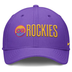 Colorado Rockies Nike 2025 City Connect Rise Swoosh Performance Flex Hat On Sale