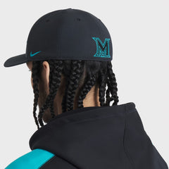 Miami Marlins Nike 2025 City Connect Performance Swoosh Flex Hat On Sale