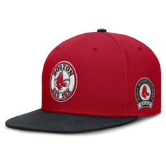 Boston Red Sox Nike Cooperstown Two-Tone Dri-FIT Round Bill True Fitted Hat Sale