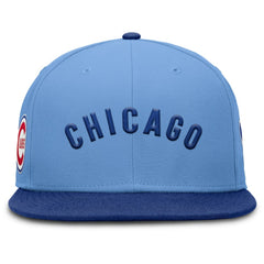 Chicago Cubs Nike Cooperstown Two-Tone Dri-FIT Round Bill True Fitted Hat discount